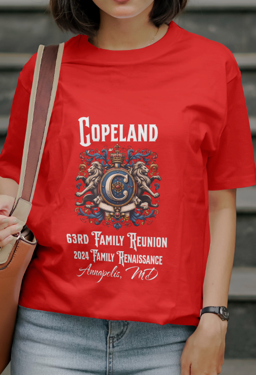 2024 Copeland Family Reunion Tee (Host Family Workers Only)